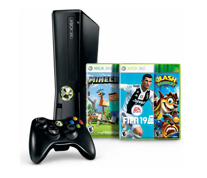 Xbox 360 Slim Ou Super Slim +jogos
