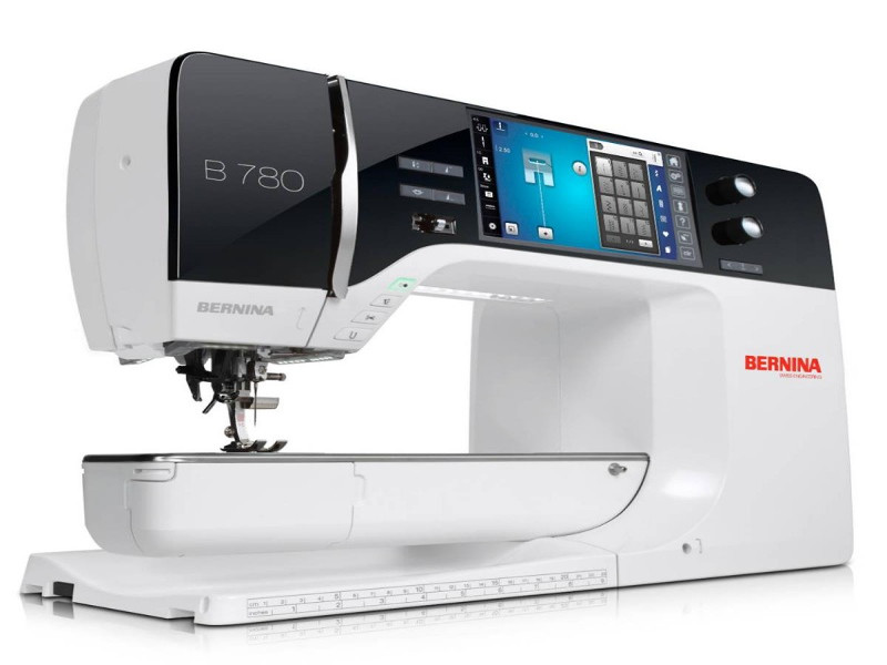 Máquina Costura Doméstica Branca Bivoltv B780 Bernina